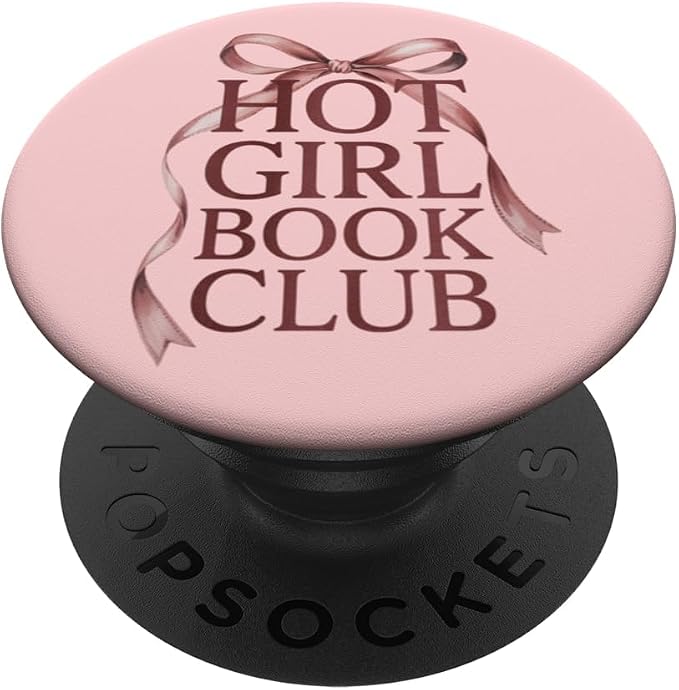 Reading Read Books Reader Nerd Hot Girl Book Club PopSockets PopGrip for MagSafe