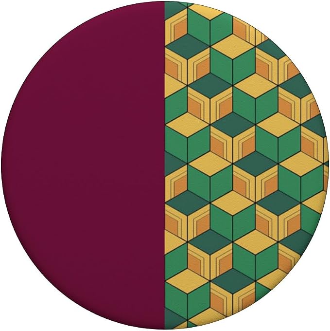 Anime Manga Japanese Pattern Kimono Pattern Cosplay PopSockets Adhesive PopGrip