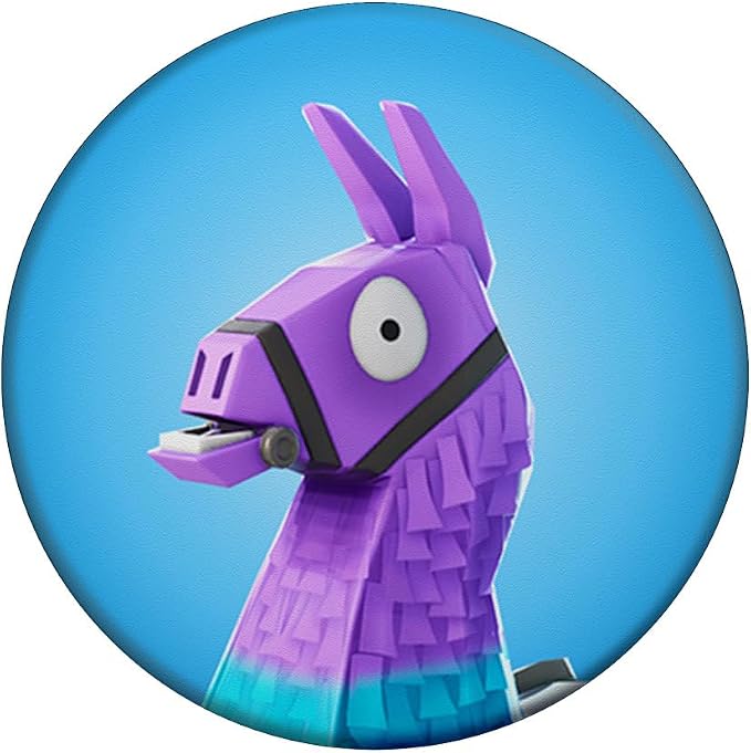 Fortnite Llama PopSockets Stand for Smartphones &amp Tablets: Swappable PopGrip