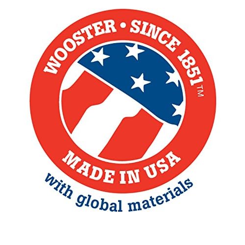 Wooster Brush RR924-9 Inch Super Fab FTP Roller Cover, 1/2-Inch Nap