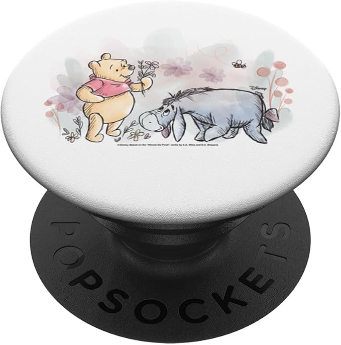 Winnie The Pooh - Pooh and Eeyore PopSockets PopGrip for MagSafe