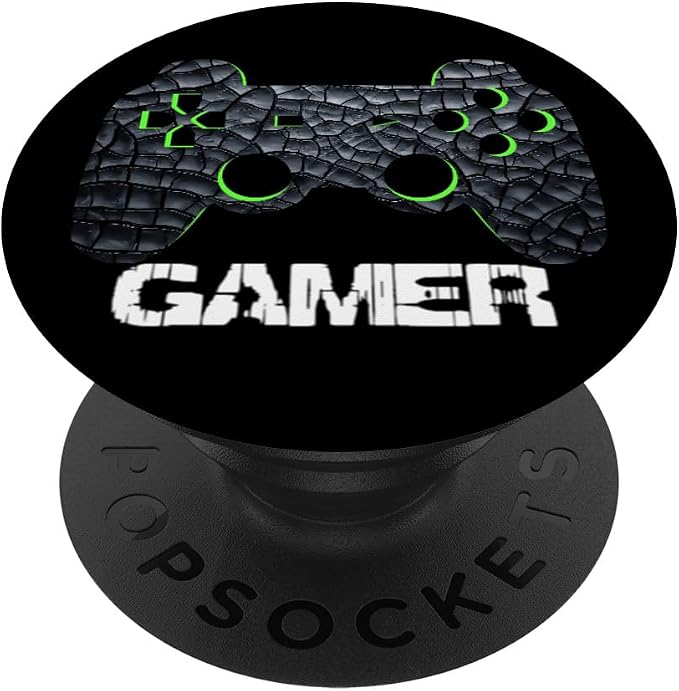 Gamer Gaming Cool Video Games Design Boys Girls Teens PopSockets Swappable PopGrip