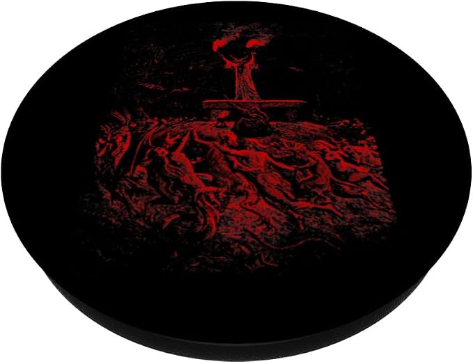Gustave Dore Witches Dancing at a Sabbath Satan Black Metal PopSockets MagSafe PopGrip for iPhone