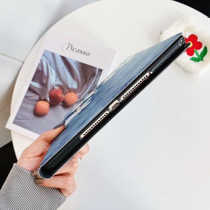 Flower Case for Xiaomi Redmi Pad 2 11 Case Flower Pattern Cute Floral Illustrated Printed Cover with Pencil HolderColor 5
