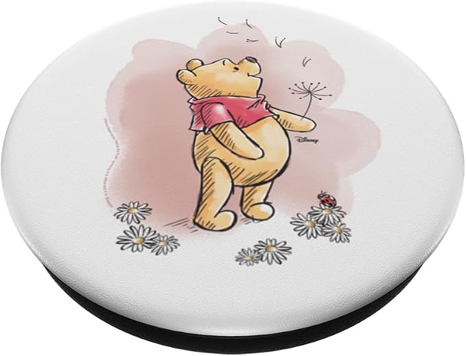 Winnie The Pooh - Dandelion Watercolor PopSockets PopGrip for MagSafe