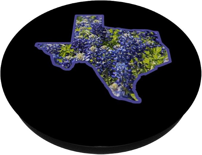 Texas Bluebonnets Wildflowers PopSockets PopGrip: Swappable Grip for Phones &amp Tablets