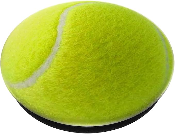 Tennis Ball Black PopSockets Adhesive PopGrip