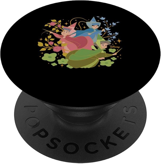 Disney Princess - Sleeping Beauty Flora Fauna Merryweather PopSockets Adhesive PopGrip