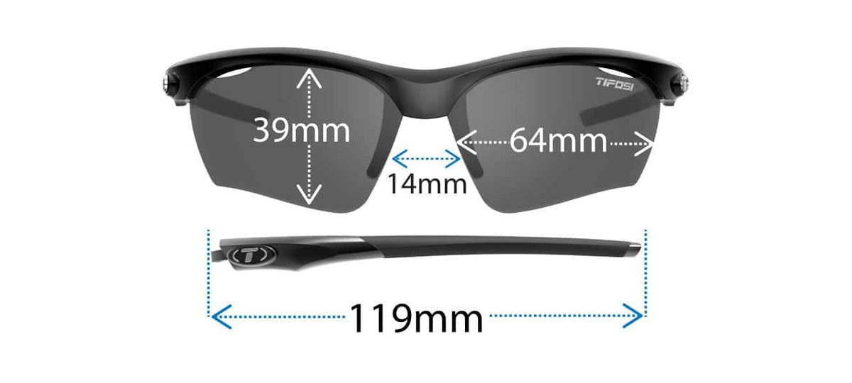 Tifosi Vero Sunglasses (Skycloud, Clarion Blue/AC Red/Clear)