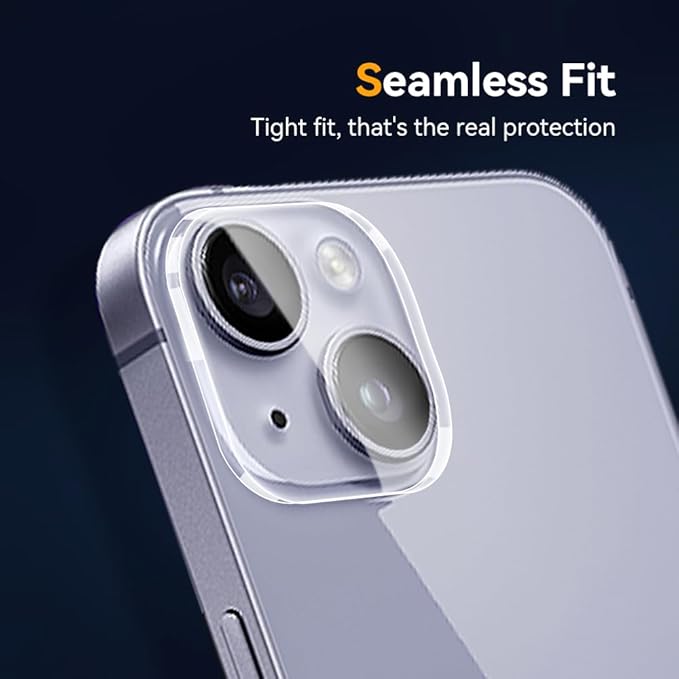 Camera Lens Protector for iPhone 13 Pro 6.1 &amp iPhone 13 Pro Max 6.79H Tempered Glass，Ultra HD Scratch Resistance Easy to Install，Case Friendly，[Does not Affect Night Shots] 3-Pack