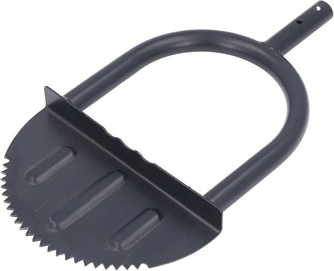 Half Moon Garden Shovel Manual Lawn Edger for Trimming Edging Carbon Steel High Hardness Durable Easy Cleaning Tool