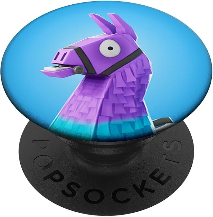 Fortnite Llama PopSockets Stand for Smartphones &amp Tablets: Swappable PopGrip