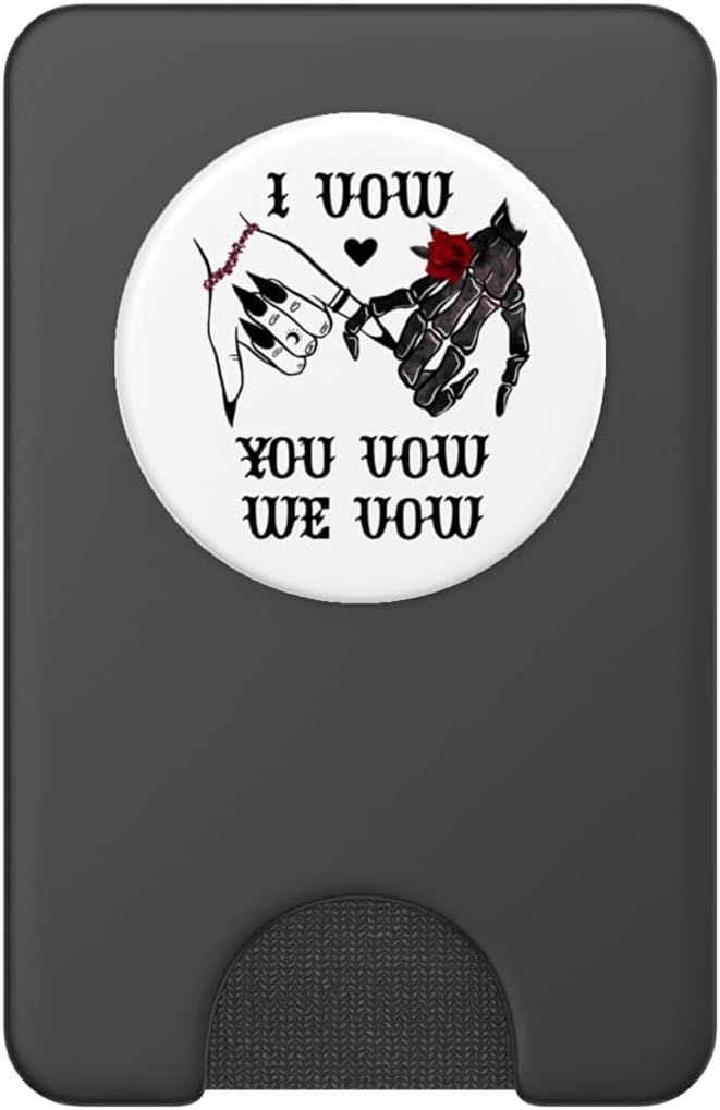 I Vow You Vow We Vow Merch Dark Romance Smutty Book Lovers PopSockets PopWallet for MagSafe