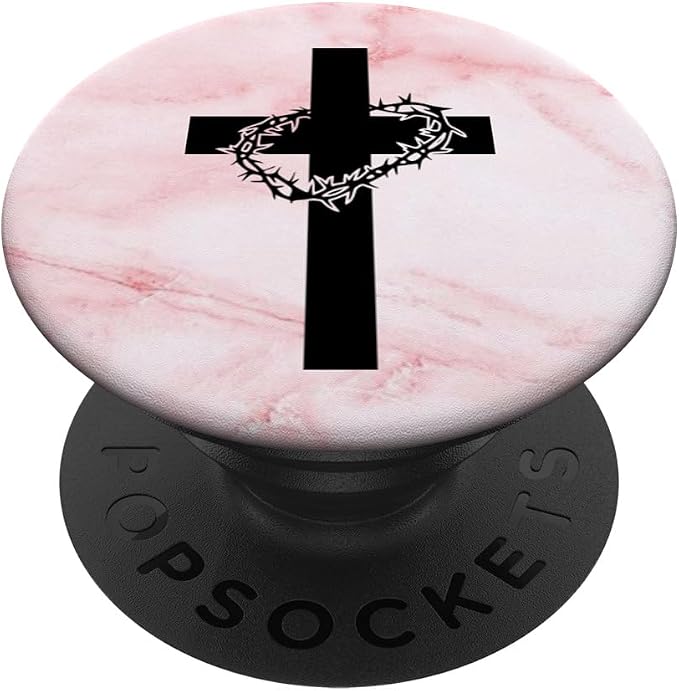 Cross - Jesus Christ PopSockets Adhesive PopGrip