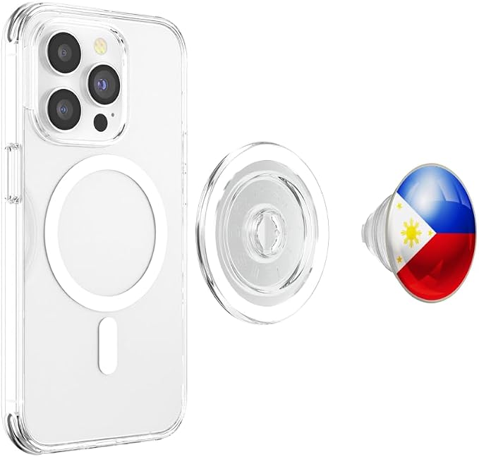 Flag of Philippines Flag Design Filipino Flags for Family PopSockets Standard PopGrip