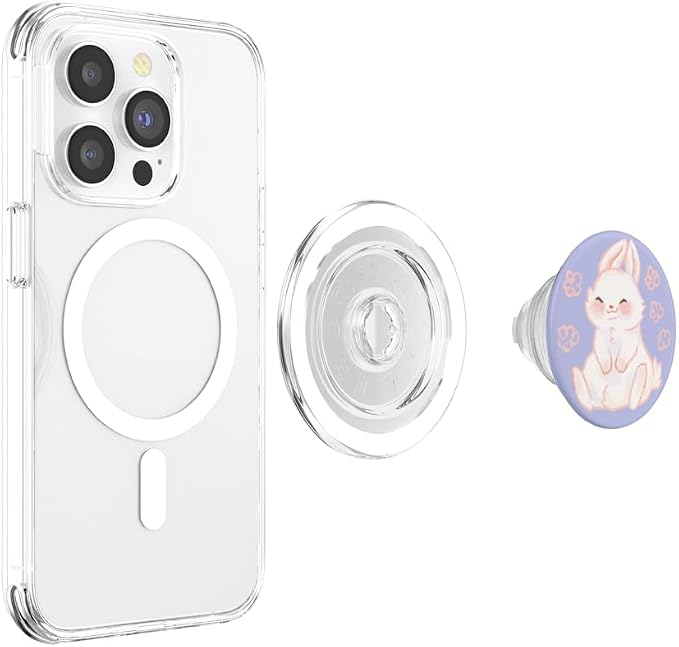PopSockets Phone Grip - Fluffy Bunny PopSockets Adhesive PopGrip