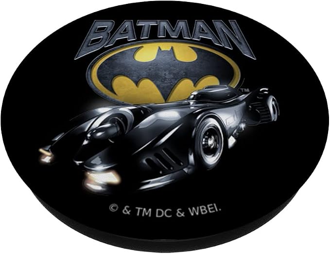 The Flash Movie Batman Batmobile PopSockets Adhesive PopGrip