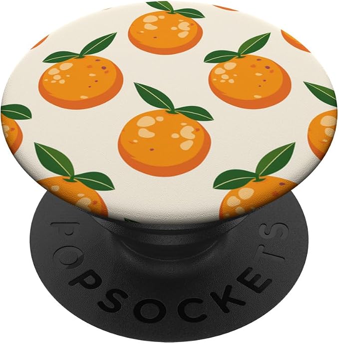 Orange Fruit PopSockets PopGrip for MagSafe