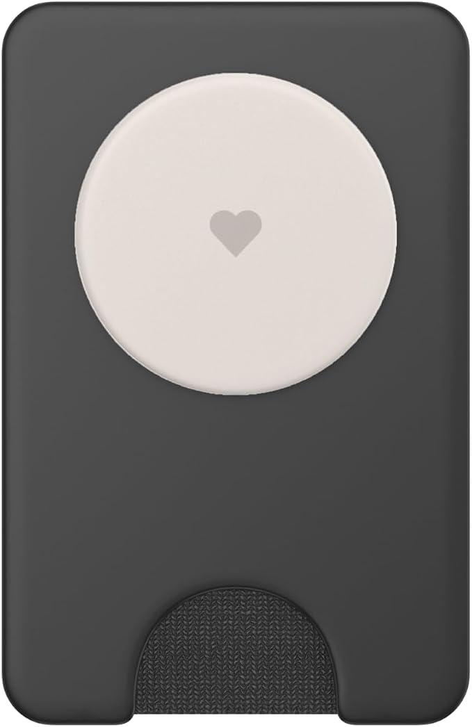 Stone Color Cute Heart Minimalist Love PopSockets Adhesive PopGrip