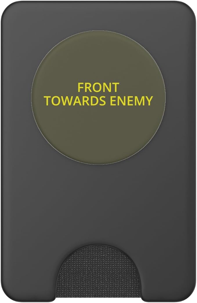 Military M18A1 Claymore Mine Front Towards Enemy PopSockets Adhesive PopGrip