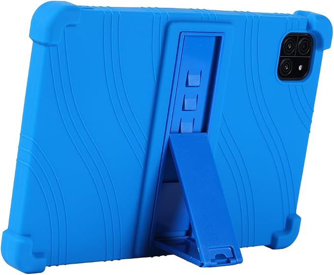 Case for Callsky-Tab Android Tablet 10.1 inch Android 15 Tablet (Cpad 10) - Lightweight Silicone Stand Cover Case with 1 Random Stylus (Black)