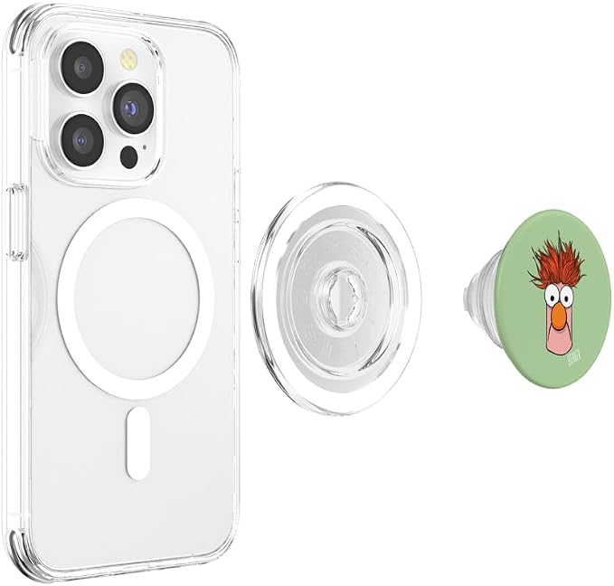 Disney The Muppets Beaker Muppet Labs Big Face PopSockets PopGrip for MagSafe