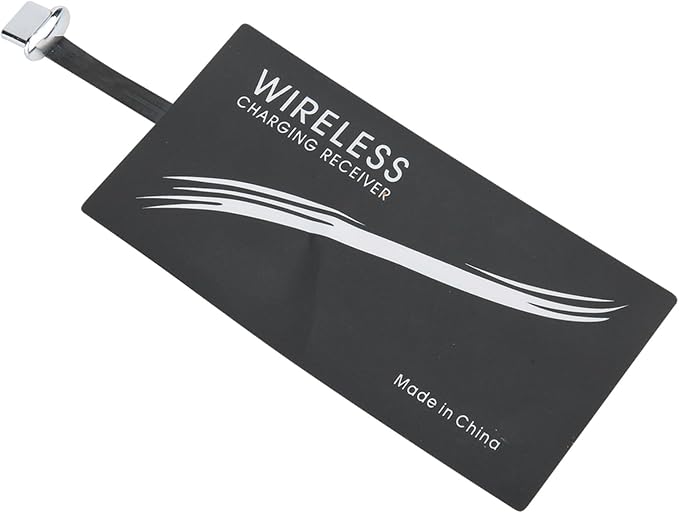 Wireless Charger Receiver 2Pcs Universal Type C Standard Wireless Charger Adapter Mobile Phone Sticker Charging Receiver for Android Mobile Phone