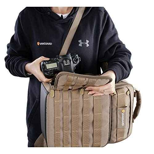 VANGUARD VEO Range T37M Backpack for Mirrorless Camera, Tactical Style - Beige