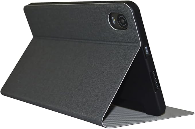 Case for ALLDOCUBE iPlay60 Mini Pro/ALLDOCUBE iPlay60 Mini Turbo Tablet 8.4 inch PU Leather Slim Folio Folding Multi-Viewing Angles Case Cover with Auto Wake/Sleep Soft TPU Back Shell Black