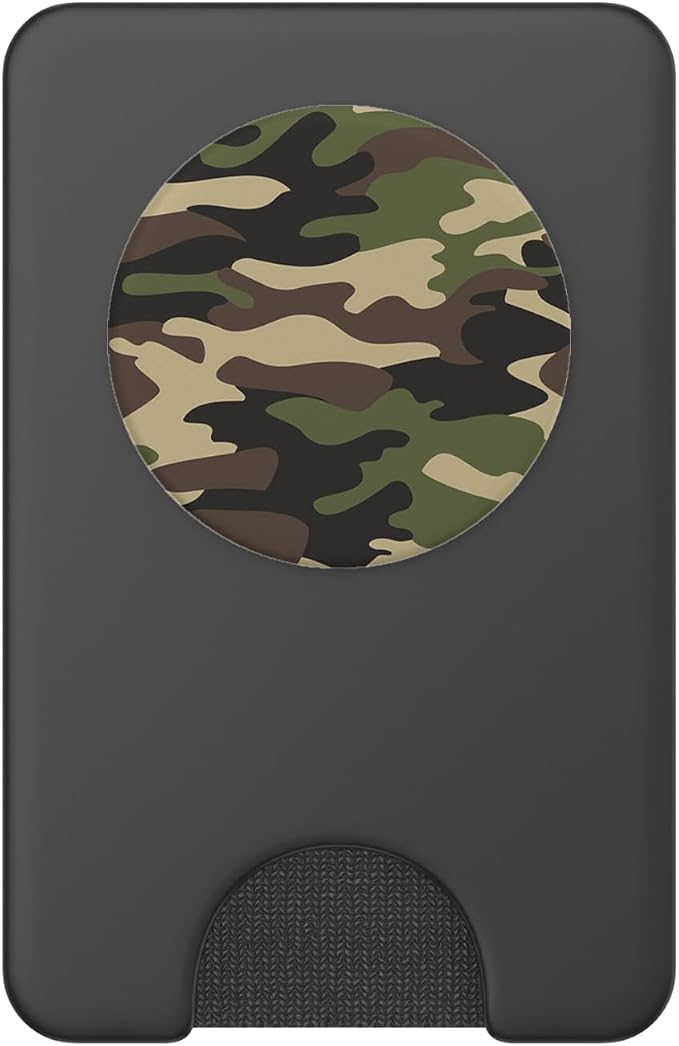 Woodland Camo Popsocket Military Camouflage PopSockets Camo PopSockets Adhesive PopGrip