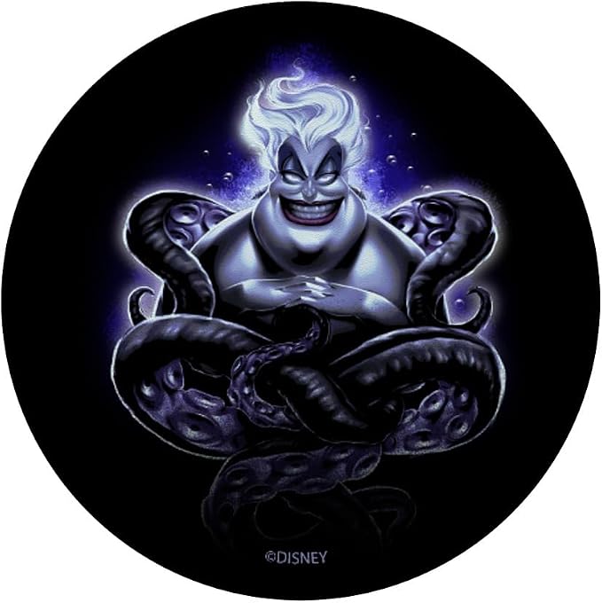 Disney Villains Ursula Purple Hue Portrait PopSockets Adhesive PopGrip