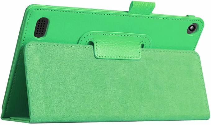 Tablet Cover for Amazon Kindle Fire 7 5th Generation(Model:SV98LN2015 Release)Ultra Slim Folio Stand Lightweight Leather Case for Kindle Fire HD7 5th Gen 7 (Li-Brown)