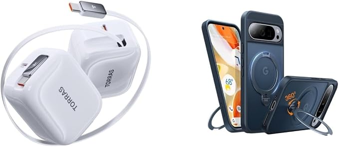 Google Pixel 9 Pro XL Case &amp Dual-Port USB C Charger