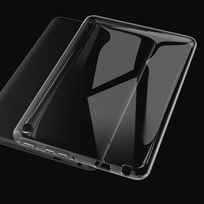 Clear Case for All-New Amazon Kindle Fire Max 11 Tablet (13th Generation 2023 Release) 11 Slim Lightweight Shell Transparent Soft TPU Back Shockproof Crystal Reinforced Corner Cover Clear