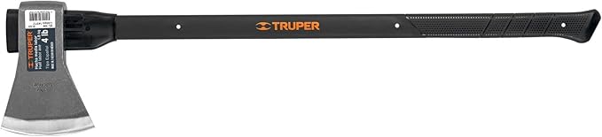 TRUPER ML-4M European Style Axes, 36" Oak Handle 4 Lb (1.8 Kg)