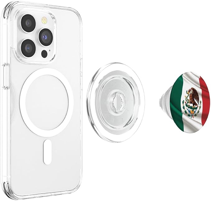 Independence Day Mexican Mexicano Mexico Flag PopSockets PopWallet for MagSafe