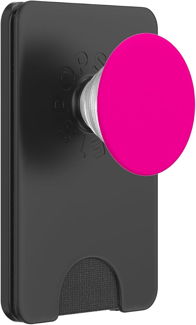 Hot Pink Color PopSockets PopGrip for MagSafe