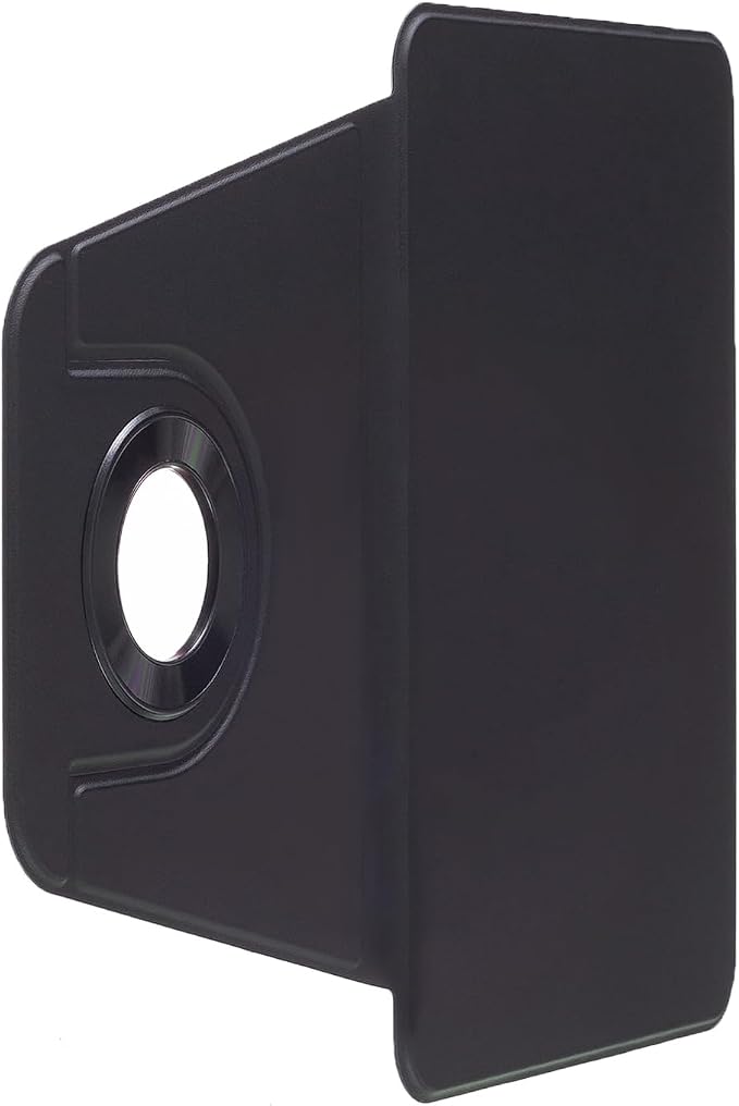 iPad Pro 11'' (M5 2025) (M4 2024) Case DMaos Magnetic Detachable Smart Cover 360 Rotation Foldable Stand - Black