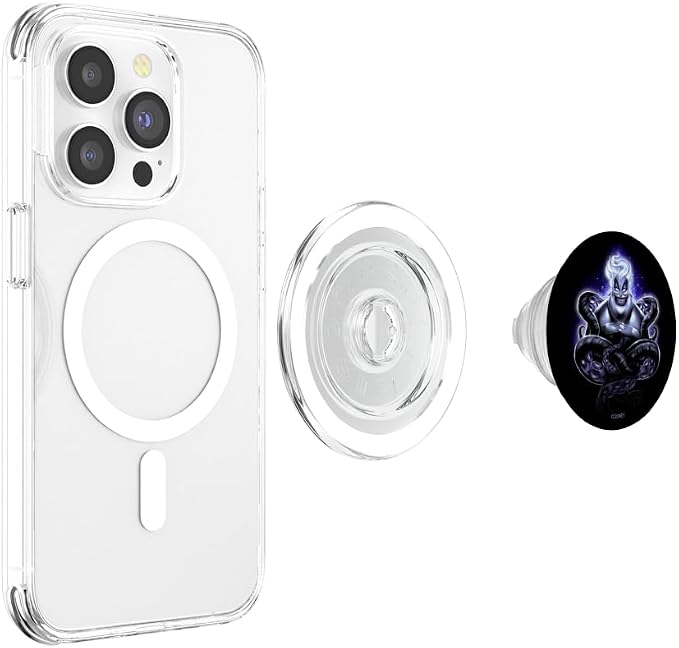 Disney Villains Ursula Purple Hue Portrait PopSockets Adhesive PopGrip