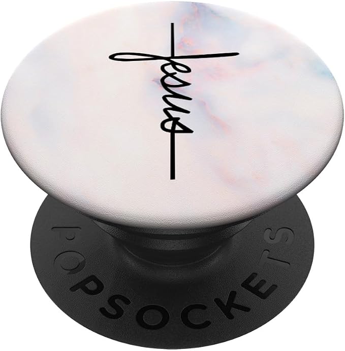 Jesus Cross Phone Grip Christian PopSockets Adhesive PopGrip