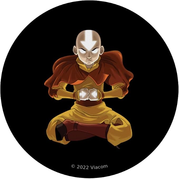 Avatar The Last Airbender Aang Meditation PopSockets PopGrip for MagSafe