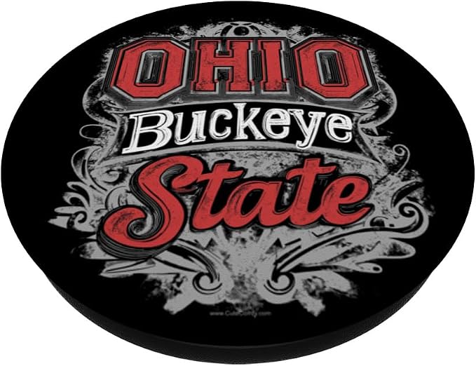 Vintage Ohio Buckeye Home State PopSockets Adhesive PopGrip