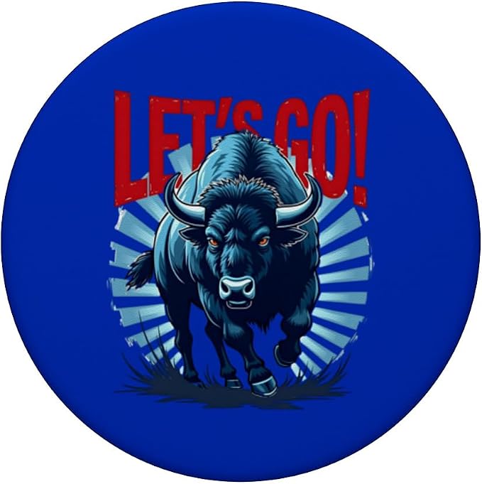 Let’s Go Buffalo 716 Game Day PopSockets Adhesive PopGrip