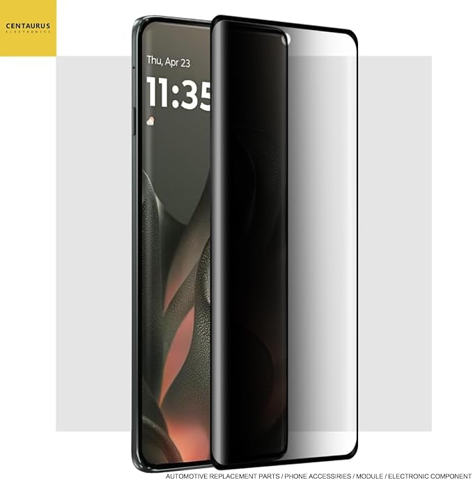 DUNSIHUI 2pcs Privacy 3D Curved Screen Protector For Motorola Edge（2025）Anti-spy Anti-Scratch Tempered Glass Film For Moto Edge（2025）