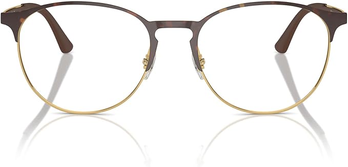Ray-Ban Unisex Rx6375 Round Prescription Eyeglass Frames