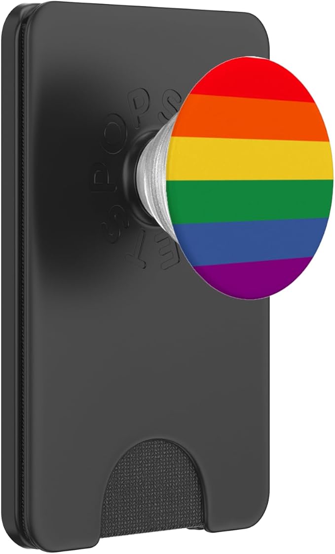 CJ Grips Rainbow Colors LGBT Pride Flag PopGrip for iPhone 11