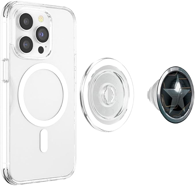 Marvel The Falcon and The Winter Soldier Bucky Barnes Icon PopSockets Adhesive PopGrip