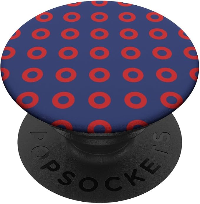 Phish Donut Pattern | Fishman Dress (Alternate Design) PopSockets Standard PopGrip
