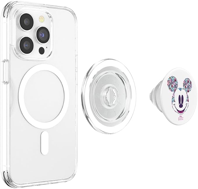 Disney Year of The Mouse Floral Mickey April PopSockets Adhesive PopGrip