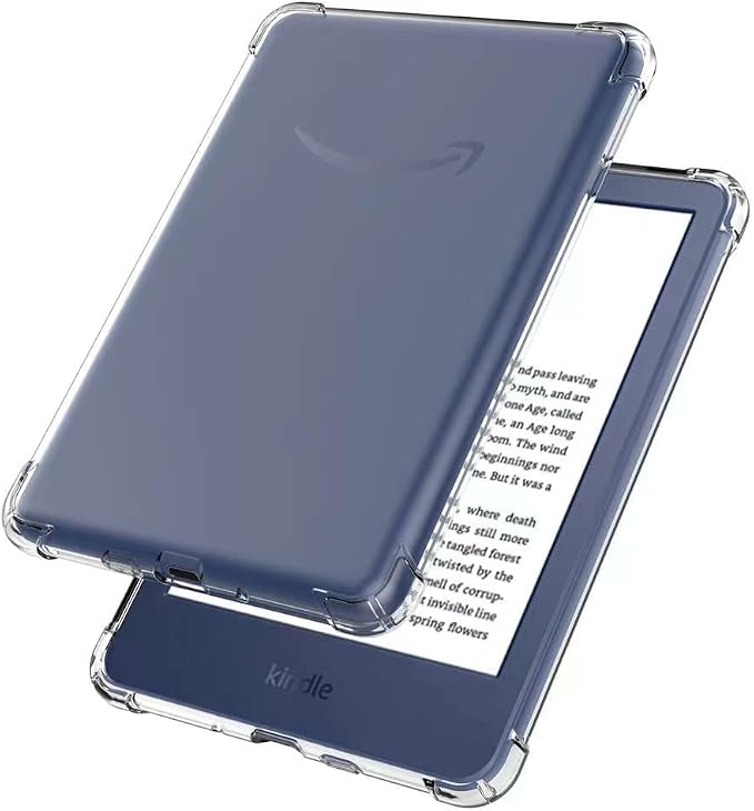 Clear Case for All-New Amazon Kindle Fire Max 11 Tablet (13th Generation 2023 Release) 11 Slim Lightweight Shell Transparent Soft TPU Back Shockproof Crystal Reinforced Corner Cover Clear